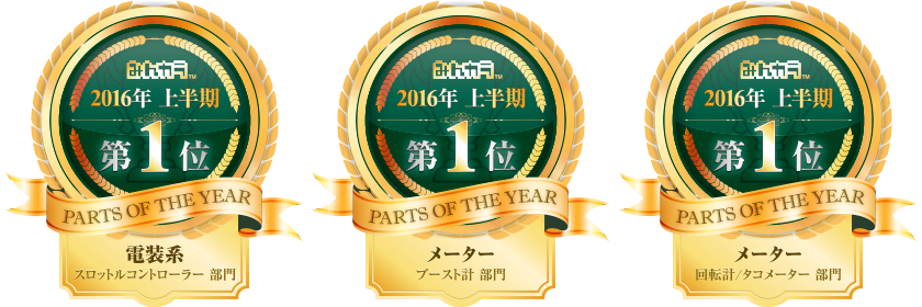 PARTS OF THE YEAR 2016上半期エンブレム