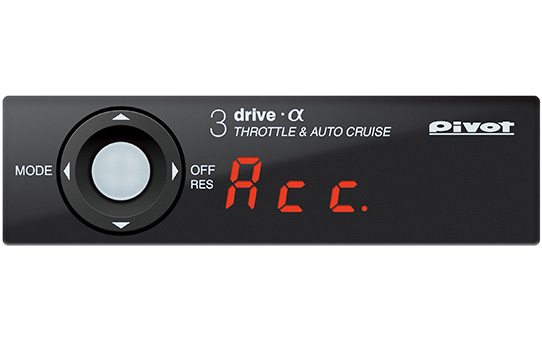 3da T 3 Drive Aトヨタ純正クルーズスイッチ対応品 オートクルーズ付きスロットルコントローラー Pivot