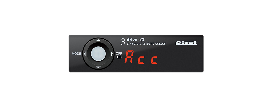 3-drive · α (3DA) | Throttle Controller with AUTO CRUISE Control 