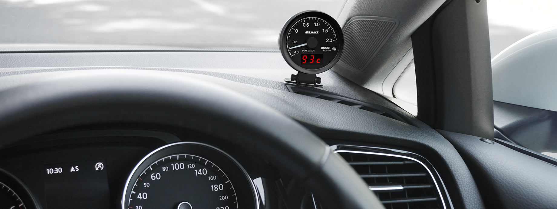 PIVOT DUAL GAUGE RS ブースト計（DRX-B/BO） のパーツレビュー