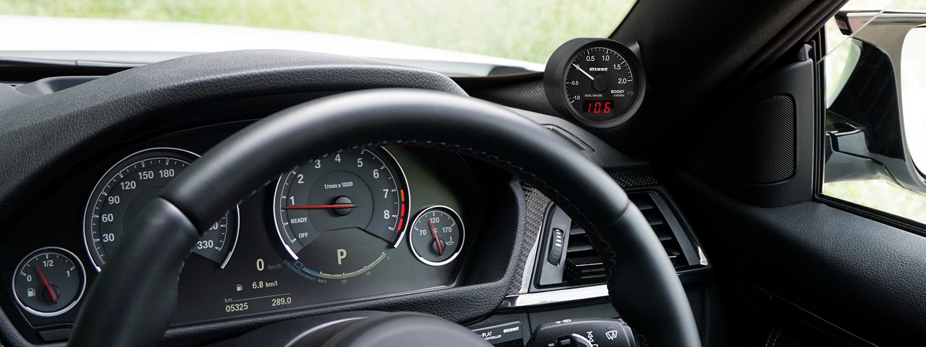 PIVOT DUAL GAUGE RS ブースト計（DRX-B/BO） のパーツレビュー