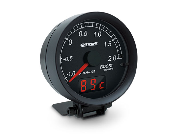 pivot Dual gauge ブースト計 追加メーター