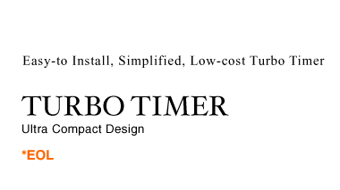 Easy-to Install, Simplified, Low-cost Turbo Timer
